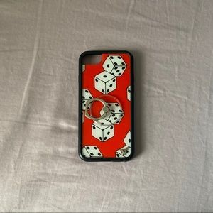 Wildflower Lucky Dice iPhone Case